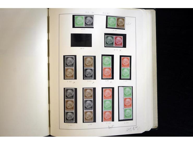 1913/41, ungebrauchte und postfrische Sammlung mit vielen besseren Werten dabei u.a. Mi.-Nr. S1.16, W1 und W4, W11, S35 und H