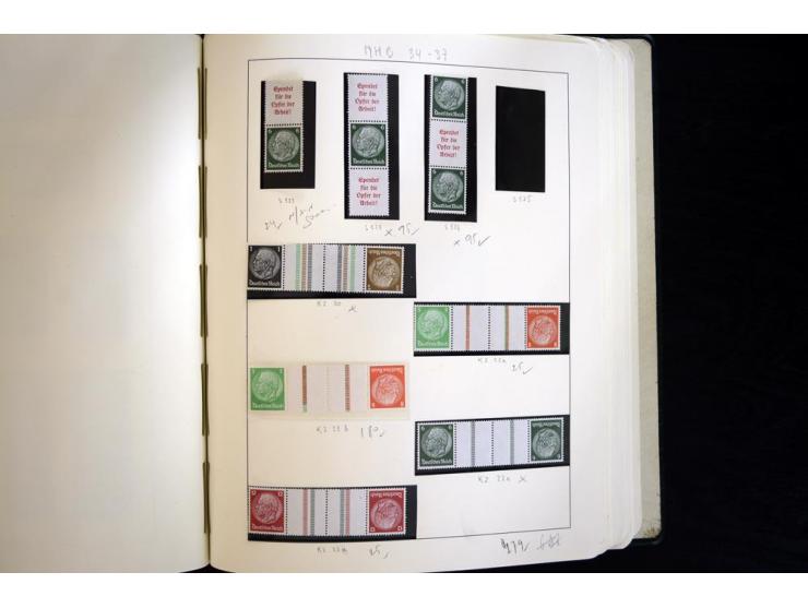 1913/41, ungebrauchte und postfrische Sammlung mit vielen besseren Werten dabei u.a. Mi.-Nr. S1.16, W1 und W4, W11, S35 und H