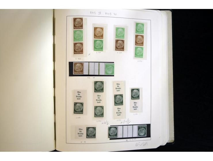 1913/41, ungebrauchte und postfrische Sammlung mit vielen besseren Werten dabei u.a. Mi.-Nr. S1.16, W1 und W4, W11, S35 und H