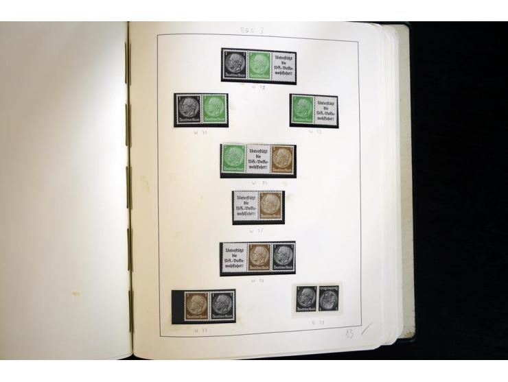 1913/41, ungebrauchte und postfrische Sammlung mit vielen besseren Werten dabei u.a. Mi.-Nr. S1.16, W1 und W4, W11, S35 und H