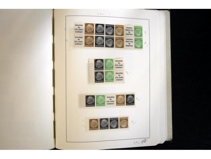 1913/41, ungebrauchte und postfrische Sammlung mit vielen besseren Werten dabei u.a. Mi.-Nr. S1.16, W1 und W4, W11, S35 und H