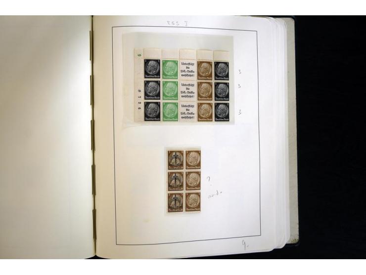 1913/41, ungebrauchte und postfrische Sammlung mit vielen besseren Werten dabei u.a. Mi.-Nr. S1.16, W1 und W4, W11, S35 und H