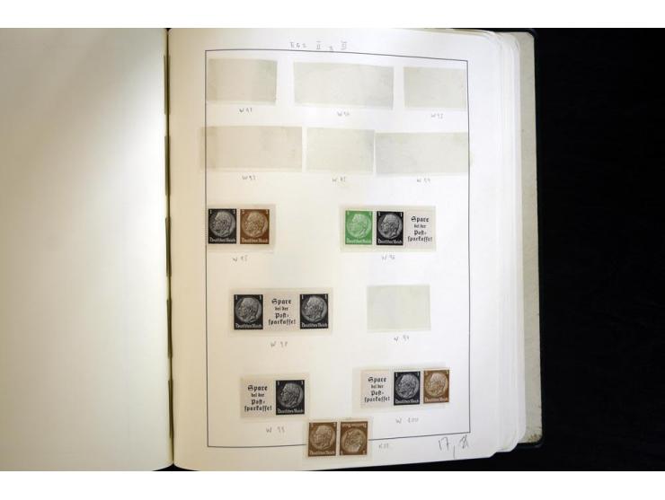 1913/41, ungebrauchte und postfrische Sammlung mit vielen besseren Werten dabei u.a. Mi.-Nr. S1.16, W1 und W4, W11, S35 und H