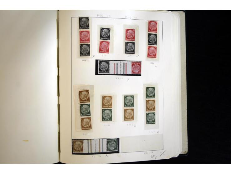 1913/41, ungebrauchte und postfrische Sammlung mit vielen besseren Werten dabei u.a. Mi.-Nr. S1.16, W1 und W4, W11, S35 und H