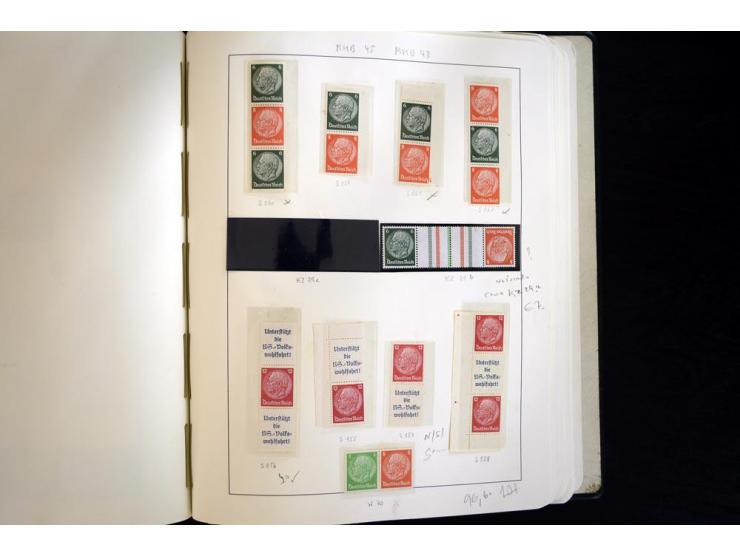 1913/41, ungebrauchte und postfrische Sammlung mit vielen besseren Werten dabei u.a. Mi.-Nr. S1.16, W1 und W4, W11, S35 und H