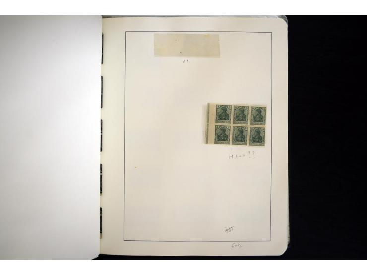 1913/41, ungebrauchte und postfrische Sammlung mit vielen besseren Werten dabei u.a. Mi.-Nr. S1.16, W1 und W4, W11, S35 und H