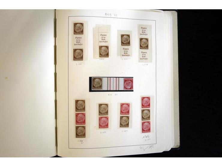 1913/41, ungebrauchte und postfrische Sammlung mit vielen besseren Werten dabei u.a. Mi.-Nr. S1.16, W1 und W4, W11, S35 und H