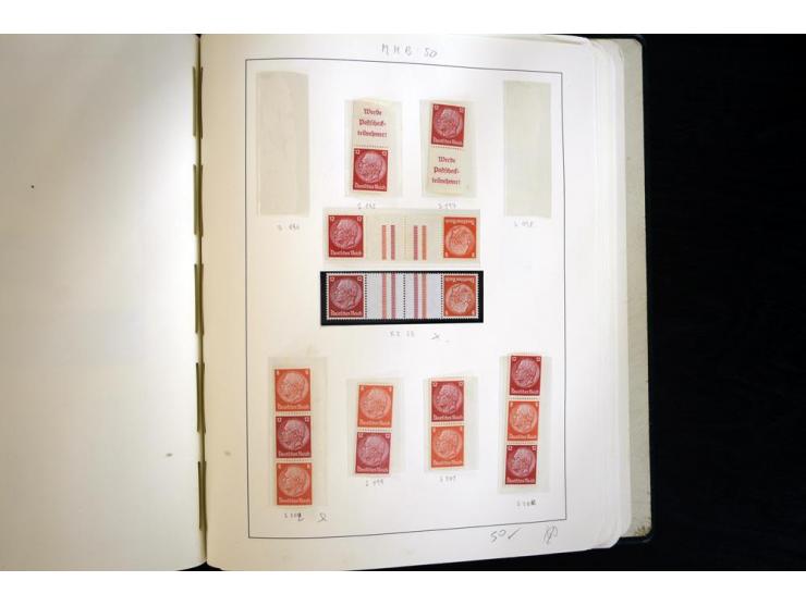 1913/41, ungebrauchte und postfrische Sammlung mit vielen besseren Werten dabei u.a. Mi.-Nr. S1.16, W1 und W4, W11, S35 und H