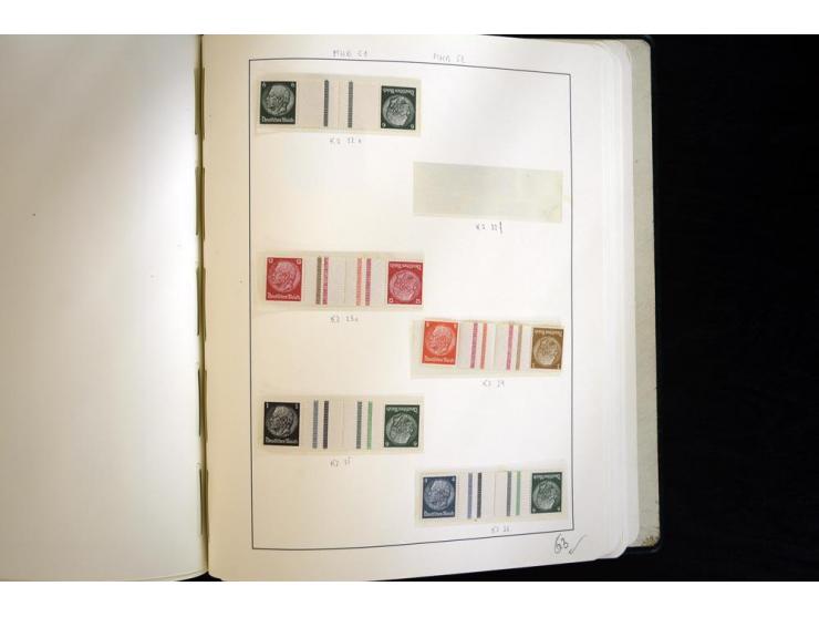 1913/41, ungebrauchte und postfrische Sammlung mit vielen besseren Werten dabei u.a. Mi.-Nr. S1.16, W1 und W4, W11, S35 und H