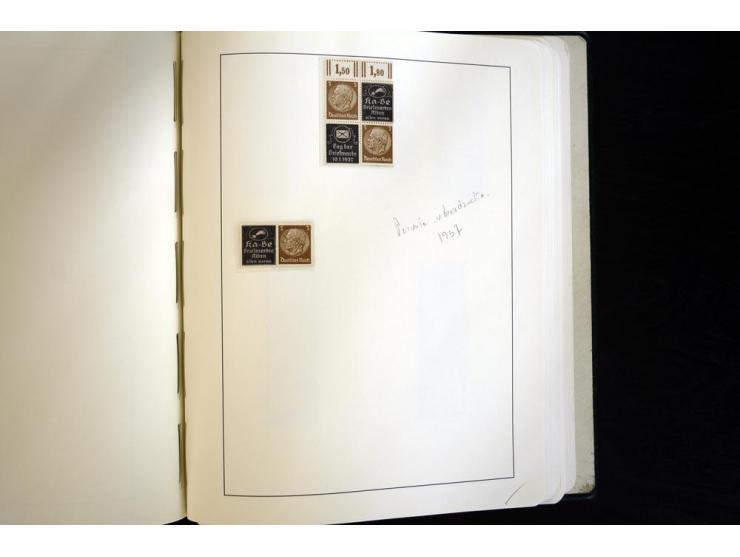 1913/41, ungebrauchte und postfrische Sammlung mit vielen besseren Werten dabei u.a. Mi.-Nr. S1.16, W1 und W4, W11, S35 und H
