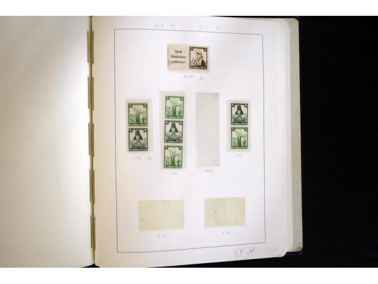 1913/41, ungebrauchte und postfrische Sammlung mit vielen besseren Werten dabei u.a. Mi.-Nr. S1.16, W1 und W4, W11, S35 und H