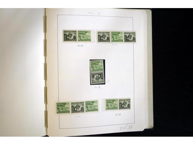 1913/41, ungebrauchte und postfrische Sammlung mit vielen besseren Werten dabei u.a. Mi.-Nr. S1.16, W1 und W4, W11, S35 und H