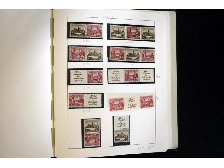 1913/41, ungebrauchte und postfrische Sammlung mit vielen besseren Werten dabei u.a. Mi.-Nr. S1.16, W1 und W4, W11, S35 und H