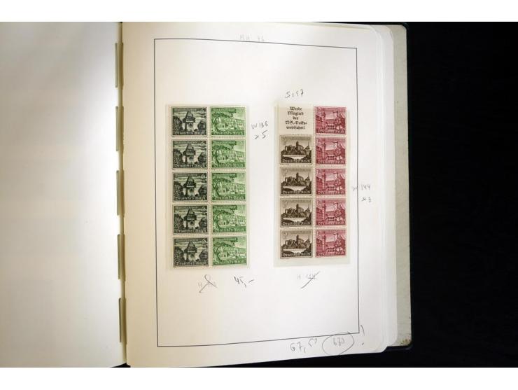 1913/41, ungebrauchte und postfrische Sammlung mit vielen besseren Werten dabei u.a. Mi.-Nr. S1.16, W1 und W4, W11, S35 und H