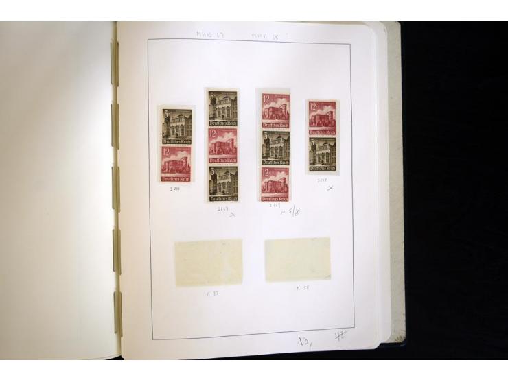 1913/41, ungebrauchte und postfrische Sammlung mit vielen besseren Werten dabei u.a. Mi.-Nr. S1.16, W1 und W4, W11, S35 und H