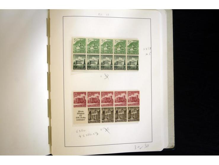 1913/41, ungebrauchte und postfrische Sammlung mit vielen besseren Werten dabei u.a. Mi.-Nr. S1.16, W1 und W4, W11, S35 und H
