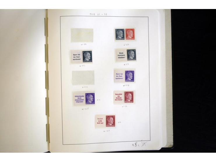 1913/41, ungebrauchte und postfrische Sammlung mit vielen besseren Werten dabei u.a. Mi.-Nr. S1.16, W1 und W4, W11, S35 und H