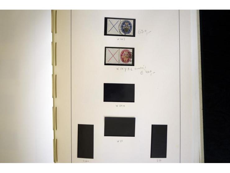 1914/41, gestempelte Sammlung mit vielen besseren Werten, dabei u.a. Mi.-Nr. W.1.3, S 2.25, W2.4, W2.5, W2.8, W2.17 und W31, 