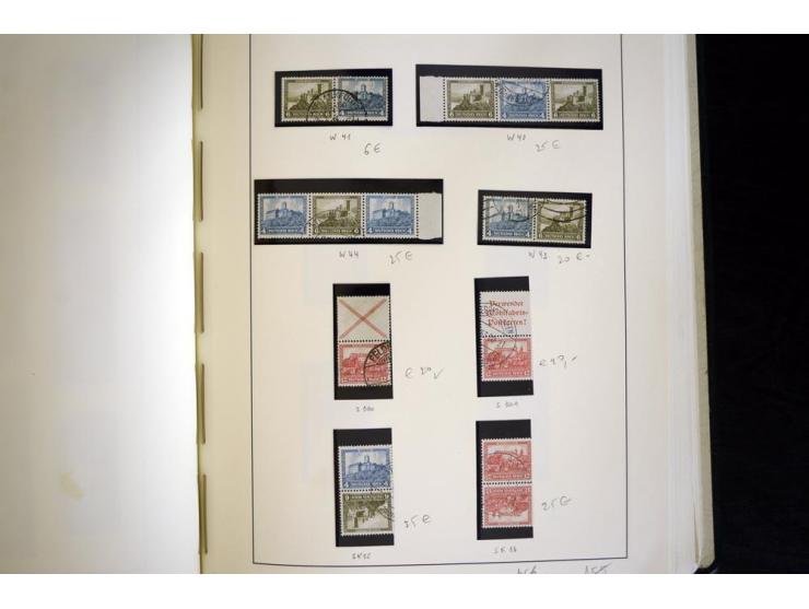 1914/41, gestempelte Sammlung mit vielen besseren Werten, dabei u.a. Mi.-Nr. W.1.3, S 2.25, W2.4, W2.5, W2.8, W2.17 und W31, 