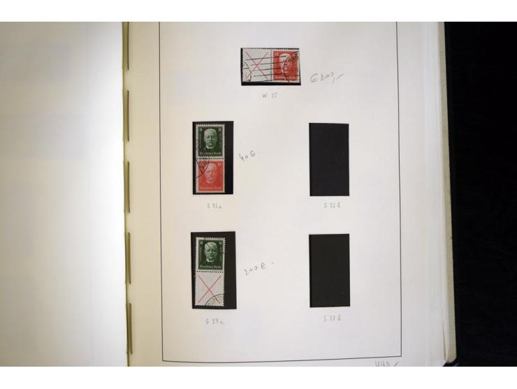 1914/41, gestempelte Sammlung mit vielen besseren Werten, dabei u.a. Mi.-Nr. W.1.3, S 2.25, W2.4, W2.5, W2.8, W2.17 und W31, 