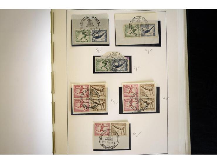 1914/41, gestempelte Sammlung mit vielen besseren Werten, dabei u.a. Mi.-Nr. W.1.3, S 2.25, W2.4, W2.5, W2.8, W2.17 und W31, 
