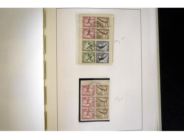 1914/41, gestempelte Sammlung mit vielen besseren Werten, dabei u.a. Mi.-Nr. W.1.3, S 2.25, W2.4, W2.5, W2.8, W2.17 und W31, 