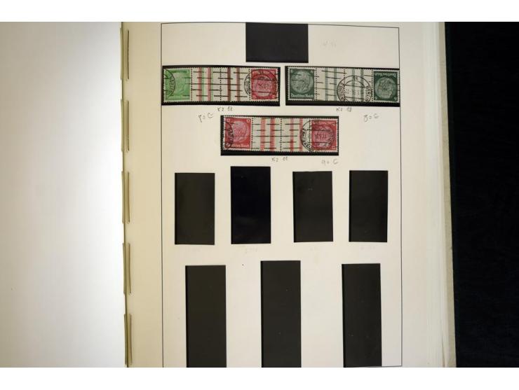 1914/41, gestempelte Sammlung mit vielen besseren Werten, dabei u.a. Mi.-Nr. W.1.3, S 2.25, W2.4, W2.5, W2.8, W2.17 und W31, 
