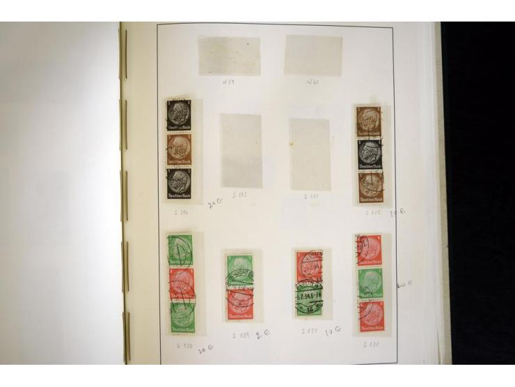 1914/41, gestempelte Sammlung mit vielen besseren Werten, dabei u.a. Mi.-Nr. W.1.3, S 2.25, W2.4, W2.5, W2.8, W2.17 und W31, 