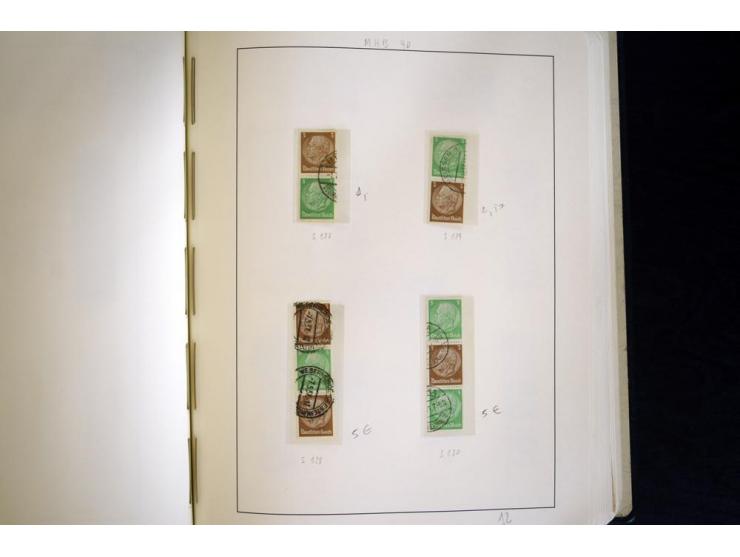 1914/41, gestempelte Sammlung mit vielen besseren Werten, dabei u.a. Mi.-Nr. W.1.3, S 2.25, W2.4, W2.5, W2.8, W2.17 und W31, 