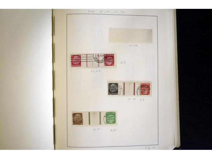 1914/41, gestempelte Sammlung mit vielen besseren Werten, dabei u.a. Mi.-Nr. W.1.3, S 2.25, W2.4, W2.5, W2.8, W2.17 und W31, 