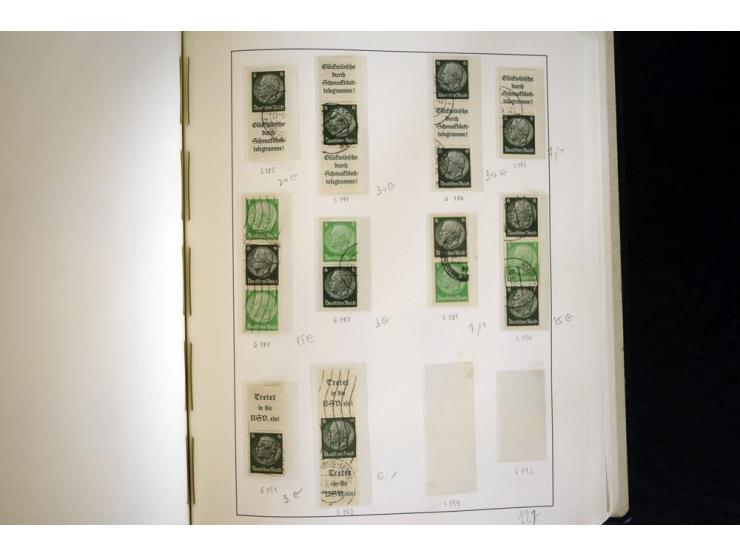 1914/41, gestempelte Sammlung mit vielen besseren Werten, dabei u.a. Mi.-Nr. W.1.3, S 2.25, W2.4, W2.5, W2.8, W2.17 und W31, 
