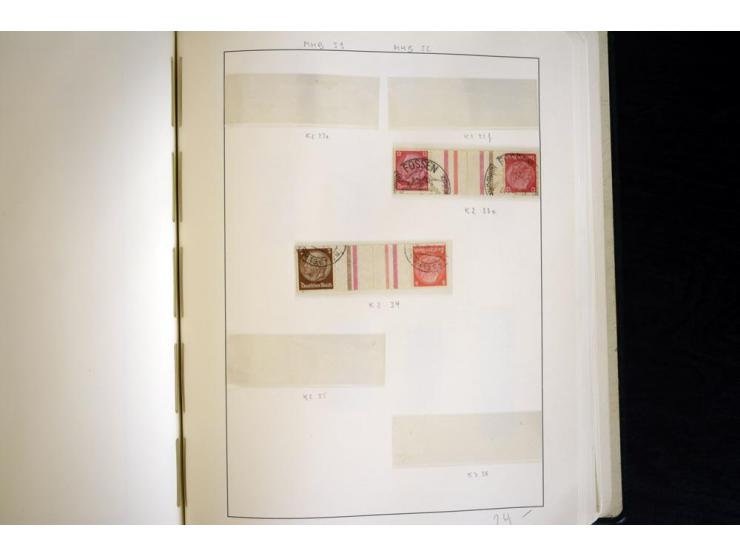 1914/41, gestempelte Sammlung mit vielen besseren Werten, dabei u.a. Mi.-Nr. W.1.3, S 2.25, W2.4, W2.5, W2.8, W2.17 und W31, 
