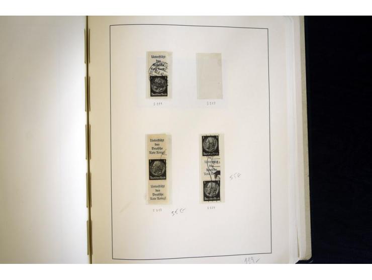 1914/41, gestempelte Sammlung mit vielen besseren Werten, dabei u.a. Mi.-Nr. W.1.3, S 2.25, W2.4, W2.5, W2.8, W2.17 und W31, 