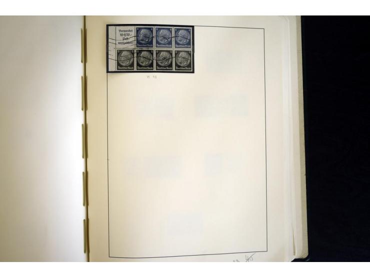 1914/41, gestempelte Sammlung mit vielen besseren Werten, dabei u.a. Mi.-Nr. W.1.3, S 2.25, W2.4, W2.5, W2.8, W2.17 und W31, 
