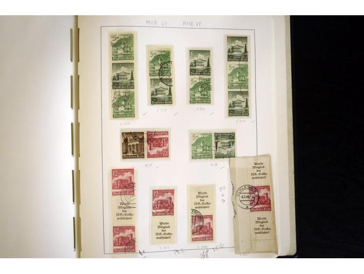 1914/41, gestempelte Sammlung mit vielen besseren Werten, dabei u.a. Mi.-Nr. W.1.3, S 2.25, W2.4, W2.5, W2.8, W2.17 und W31, 