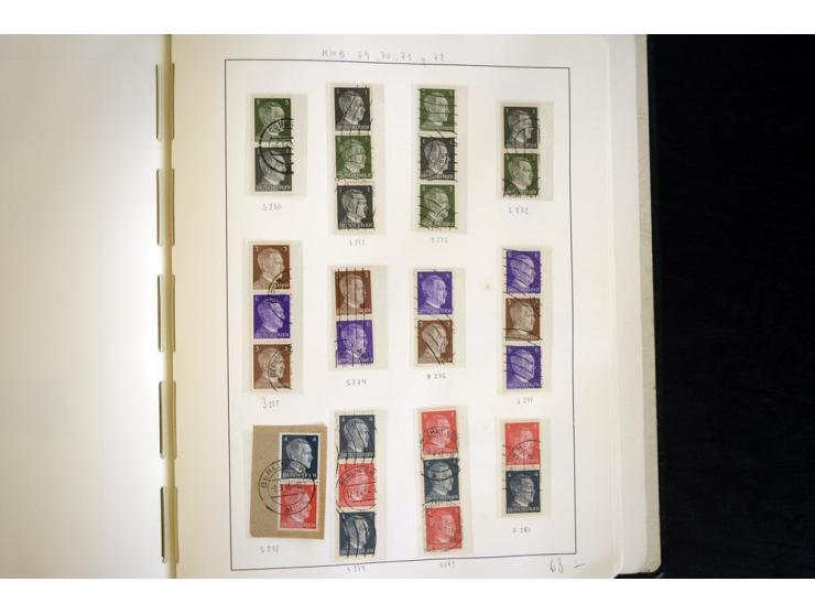 1914/41, gestempelte Sammlung mit vielen besseren Werten, dabei u.a. Mi.-Nr. W.1.3, S 2.25, W2.4, W2.5, W2.8, W2.17 und W31, 