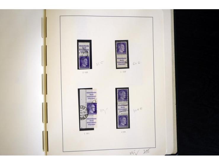 1914/41, gestempelte Sammlung mit vielen besseren Werten, dabei u.a. Mi.-Nr. W.1.3, S 2.25, W2.4, W2.5, W2.8, W2.17 und W31, 