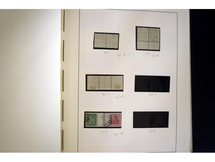 1914/41, gestempelte Sammlung mit vielen besseren Werten, dabei u.a. Mi.-Nr. W.1.3, S 2.25, W2.4, W2.5, W2.8, W2.17 und W31, 