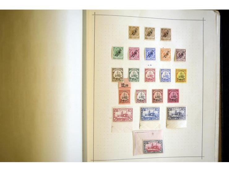 China bis Togo, meist ungebrauchte Sammlung mit einigen besseren und kpl. Ausgaben, Farben und mit einigen Marken mit Rändern