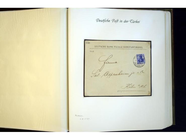 Türkei bis Samoa, sehr interessante ungebrauchte und gestempelte Sammlung mit einigen Briefen, dabei Türkei Mi.-Nr. NV16-17, 