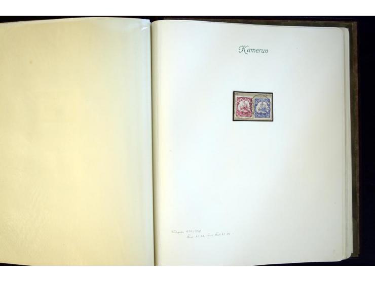 Türkei bis Samoa, sehr interessante ungebrauchte und gestempelte Sammlung mit einigen Briefen, dabei Türkei Mi.-Nr. NV16-17, 