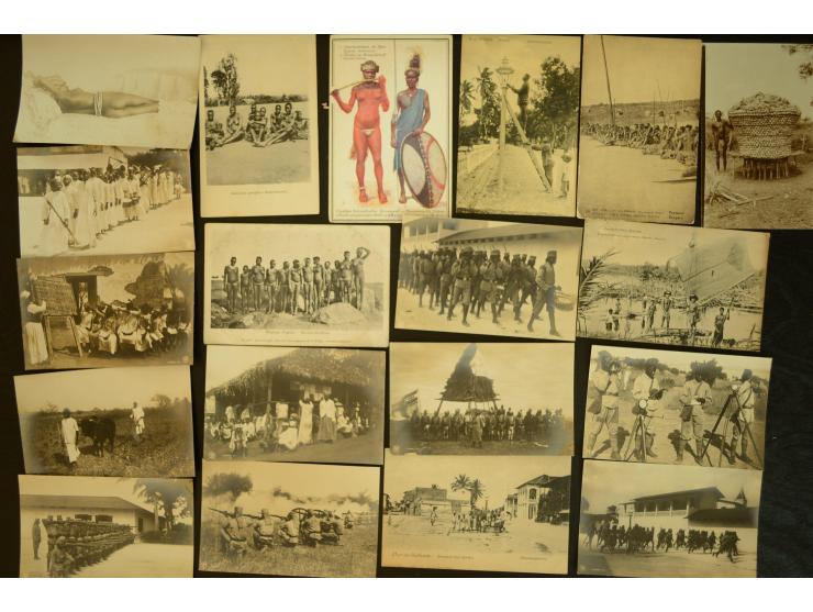 EINHEIMISCHE, über 160 gebrauchte und ungebrauchte Ansichtskarten, dabei Fotopostkarten, Aktfotos, viele Karten mit viel Text