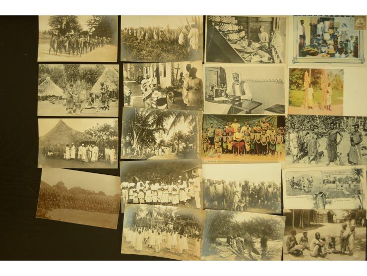 EINHEIMISCHE, über 160 gebrauchte und ungebrauchte Ansichtskarten, dabei Fotopostkarten, Aktfotos, viele Karten mit viel Text