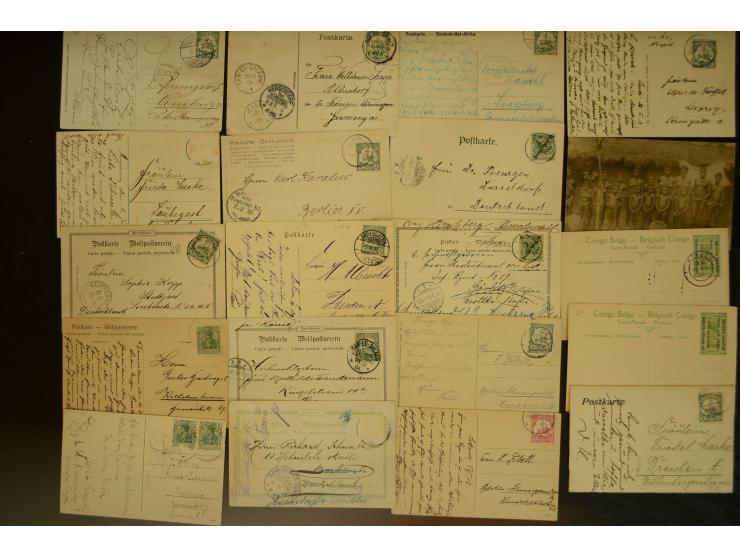 EINHEIMISCHE, über 160 gebrauchte und ungebrauchte Ansichtskarten, dabei Fotopostkarten, Aktfotos, viele Karten mit viel Text