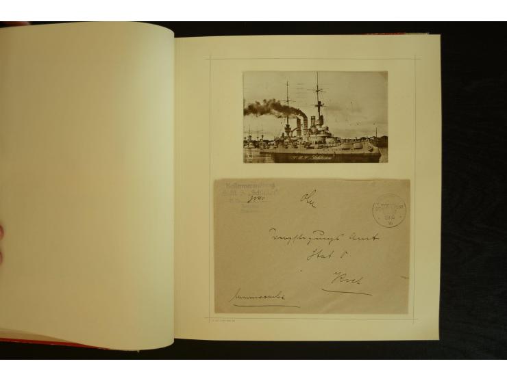 1896/1918, umfangreiche Sammlung mit über 670 Briefen, Karten und Ganzsachen, dabei viel frühe Post inkl. Post aus den Koloni