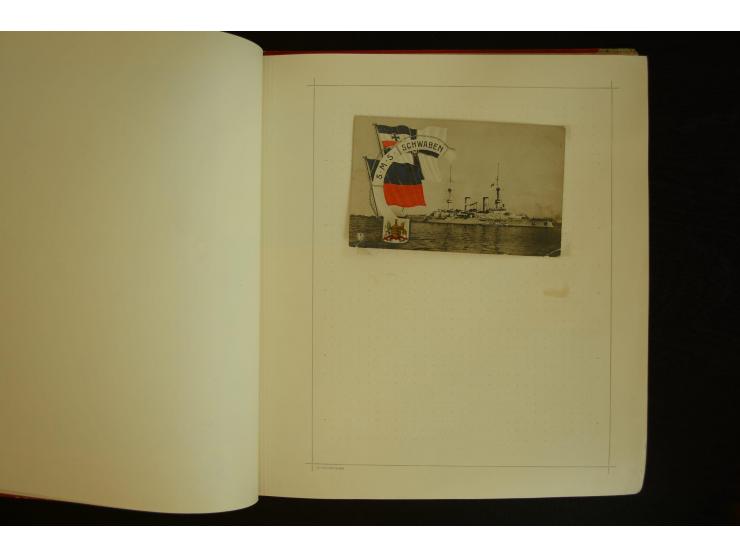 1896/1918, umfangreiche Sammlung mit über 670 Briefen, Karten und Ganzsachen, dabei viel frühe Post inkl. Post aus den Koloni
