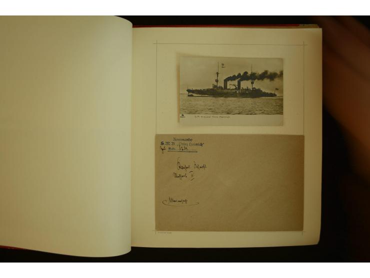 1896/1918, umfangreiche Sammlung mit über 670 Briefen, Karten und Ganzsachen, dabei viel frühe Post inkl. Post aus den Koloni