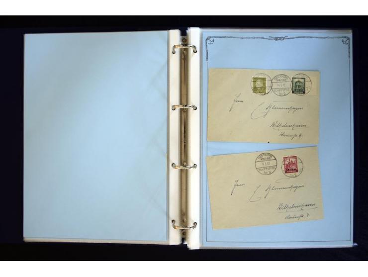 1920/1944, umfangreiche Sammlung "Marine-Schiffspost" mit über 100 Briefen und Karten mit entsprechenden Schiffspost-Stempeln