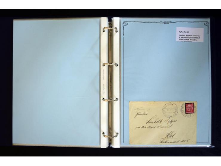 1920/1944, umfangreiche Sammlung "Marine-Schiffspost" mit über 100 Briefen und Karten mit entsprechenden Schiffspost-Stempeln