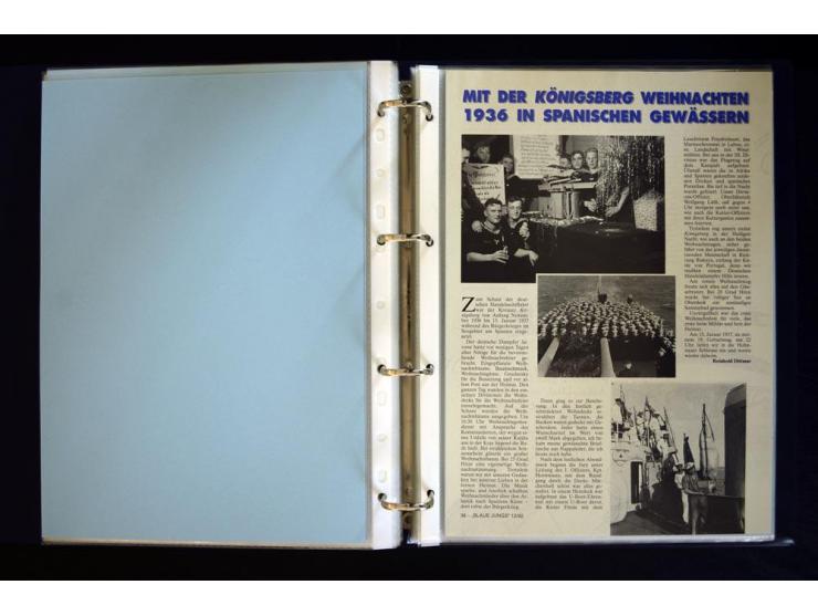1920/1944, umfangreiche Sammlung "Marine-Schiffspost" mit über 100 Briefen und Karten mit entsprechenden Schiffspost-Stempeln